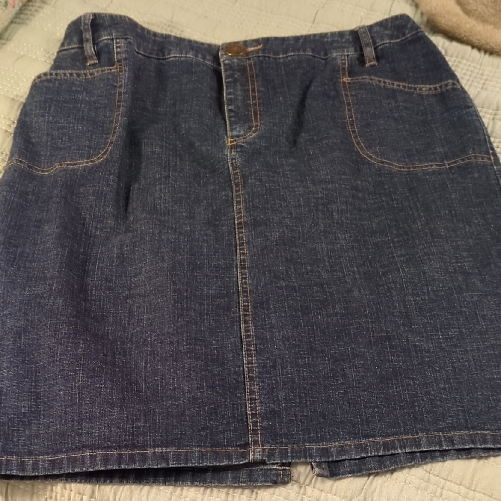 Tribal Sport Blue A-Line Mini Skirt